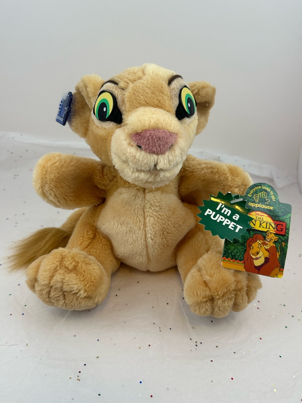 Vintage RARE 1993 Applause Nala Lion King Plush Puppet WITH TAGS